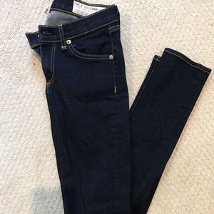 Rag and Bone dark skinny jeans